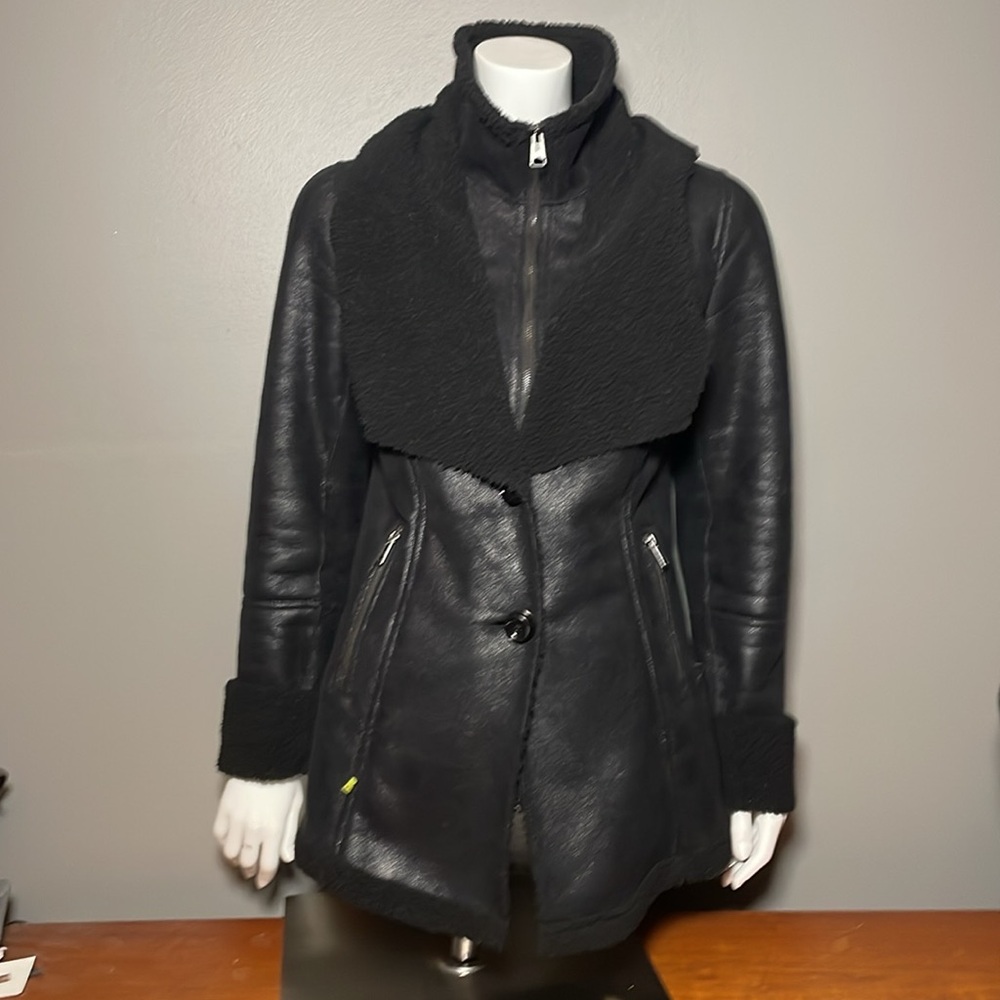 Soia & Kyo Sherpa faux suede  jacket M
